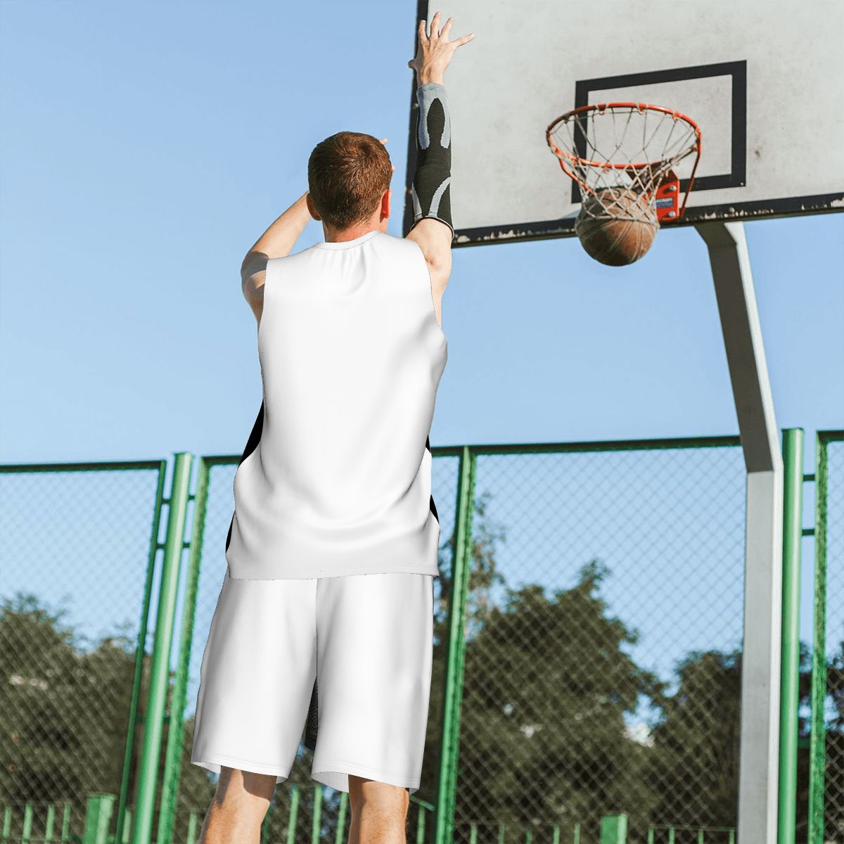Good Energy Only Men's Basketball Jersey (AOP)