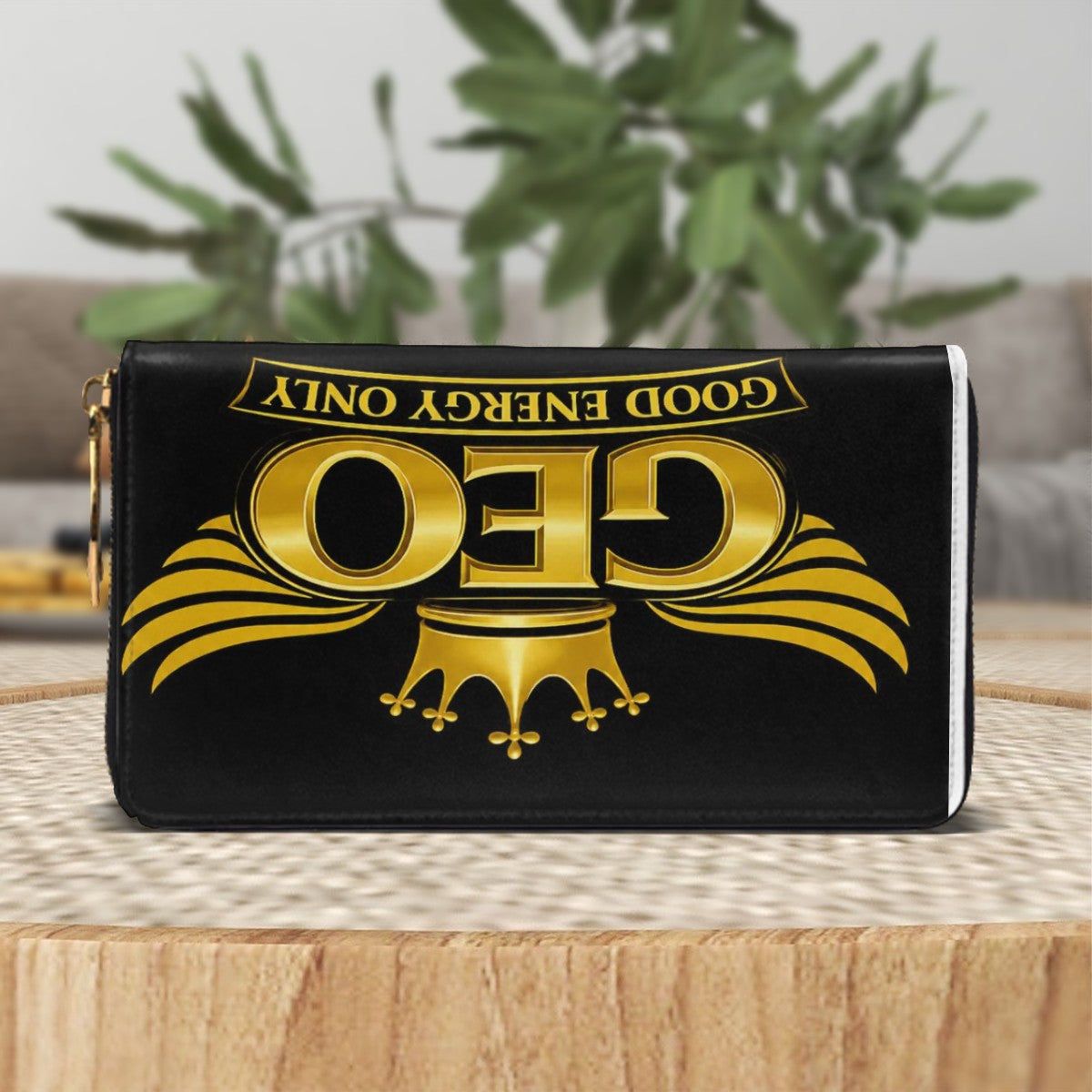 GEO RFID Horizontal Leather Long Clutch Wallet IMG0593