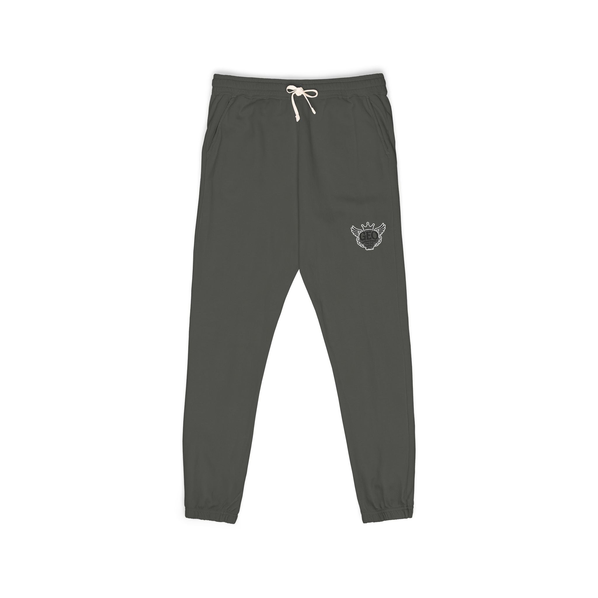 Good Energy Only Street joggers — Cozy Garment-Dyed Fleece Joggers