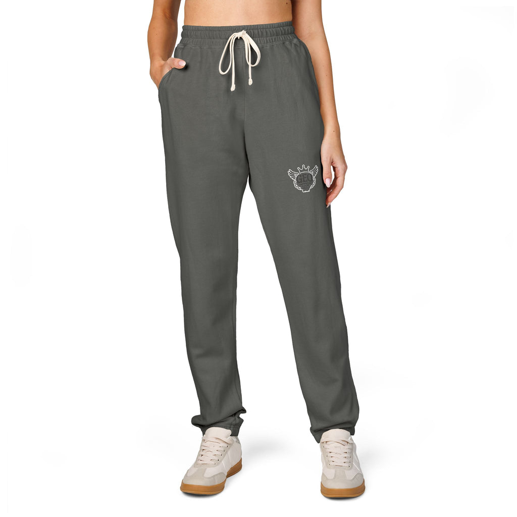 Good Energy Only Street joggers — Cozy Garment-Dyed Fleece Joggers