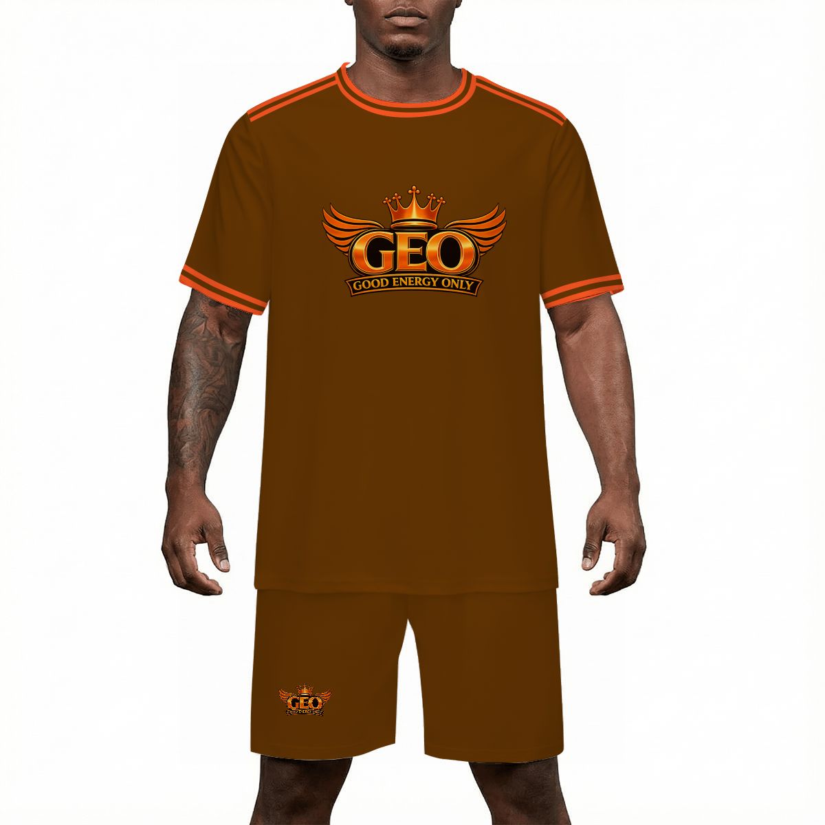 GEO Jersey Set Cleveland Brown & Orange