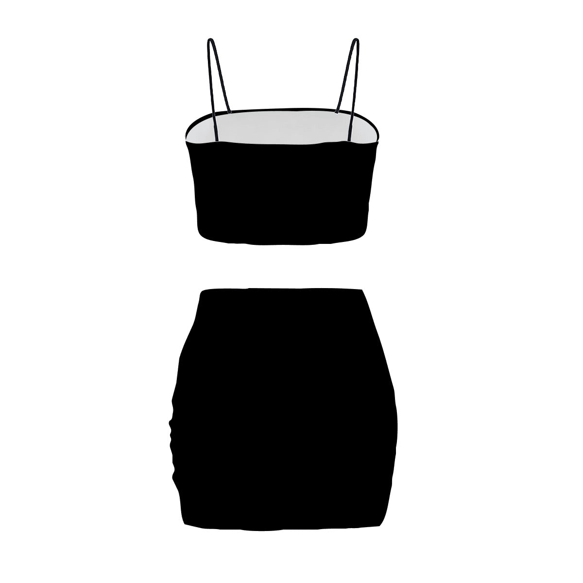 Women's Crop Tank Top & Mini Skirts Sets