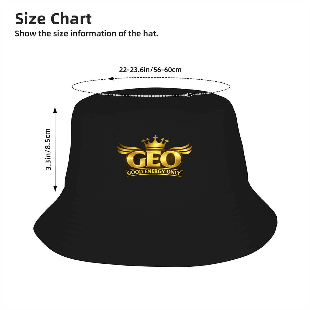 GEO Adult Double-Layer Bucket Hat (Made in USA)