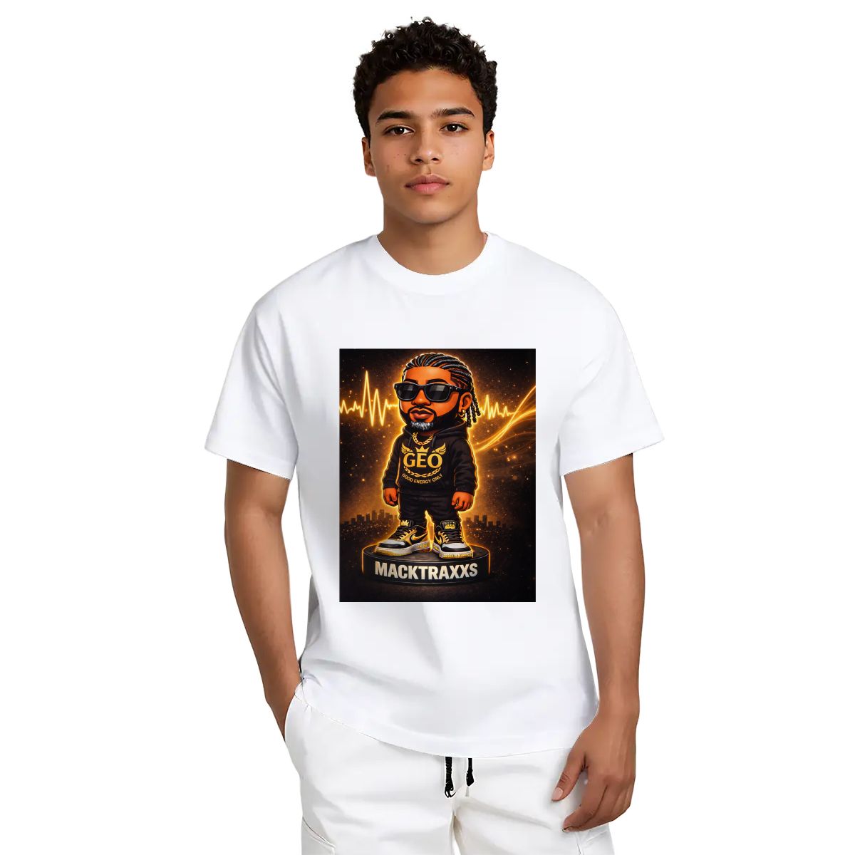 Unisex Cotton T-Shirt Customized Services (Made in USA)