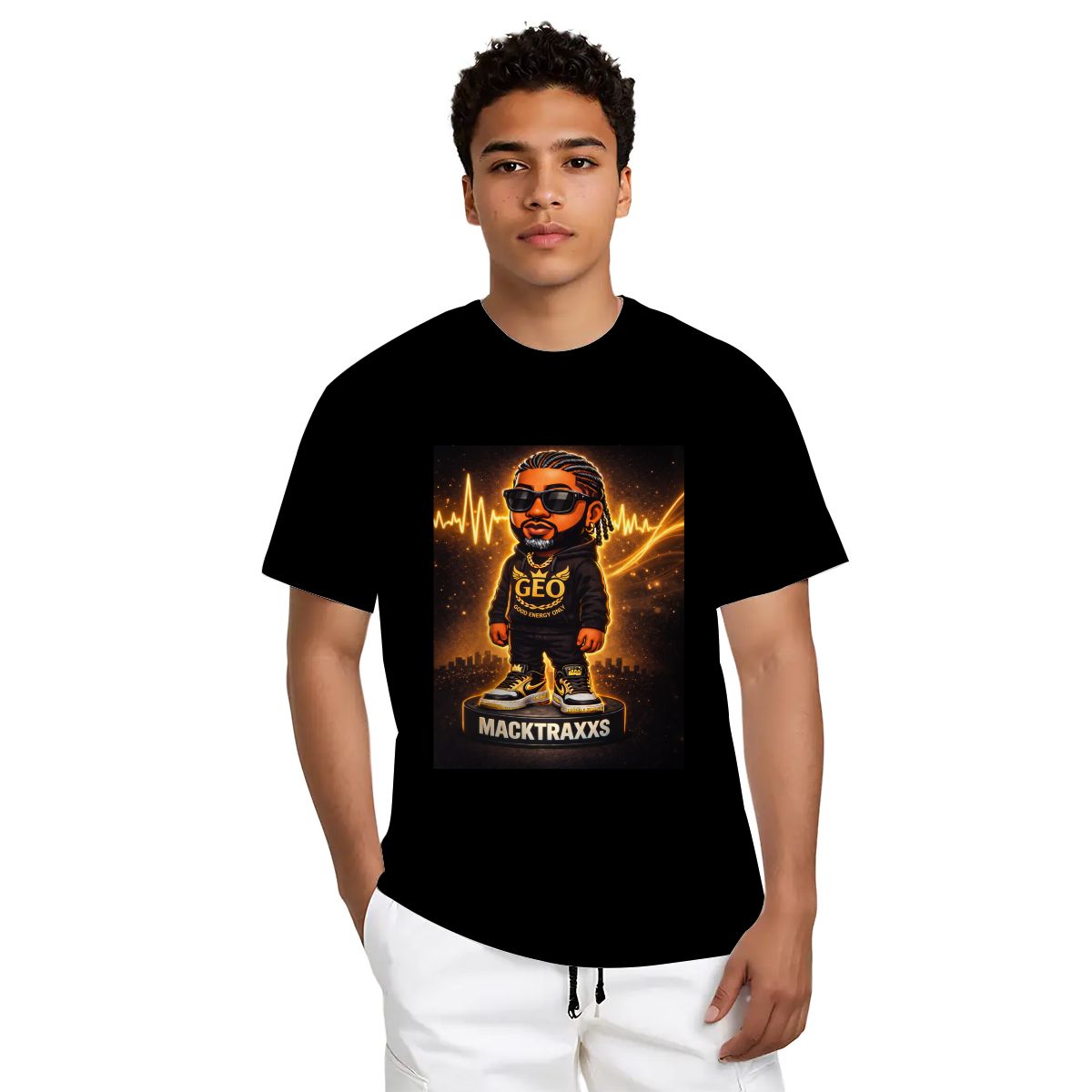 Unisex Cotton T-Shirt Customized Services (Made in USA)