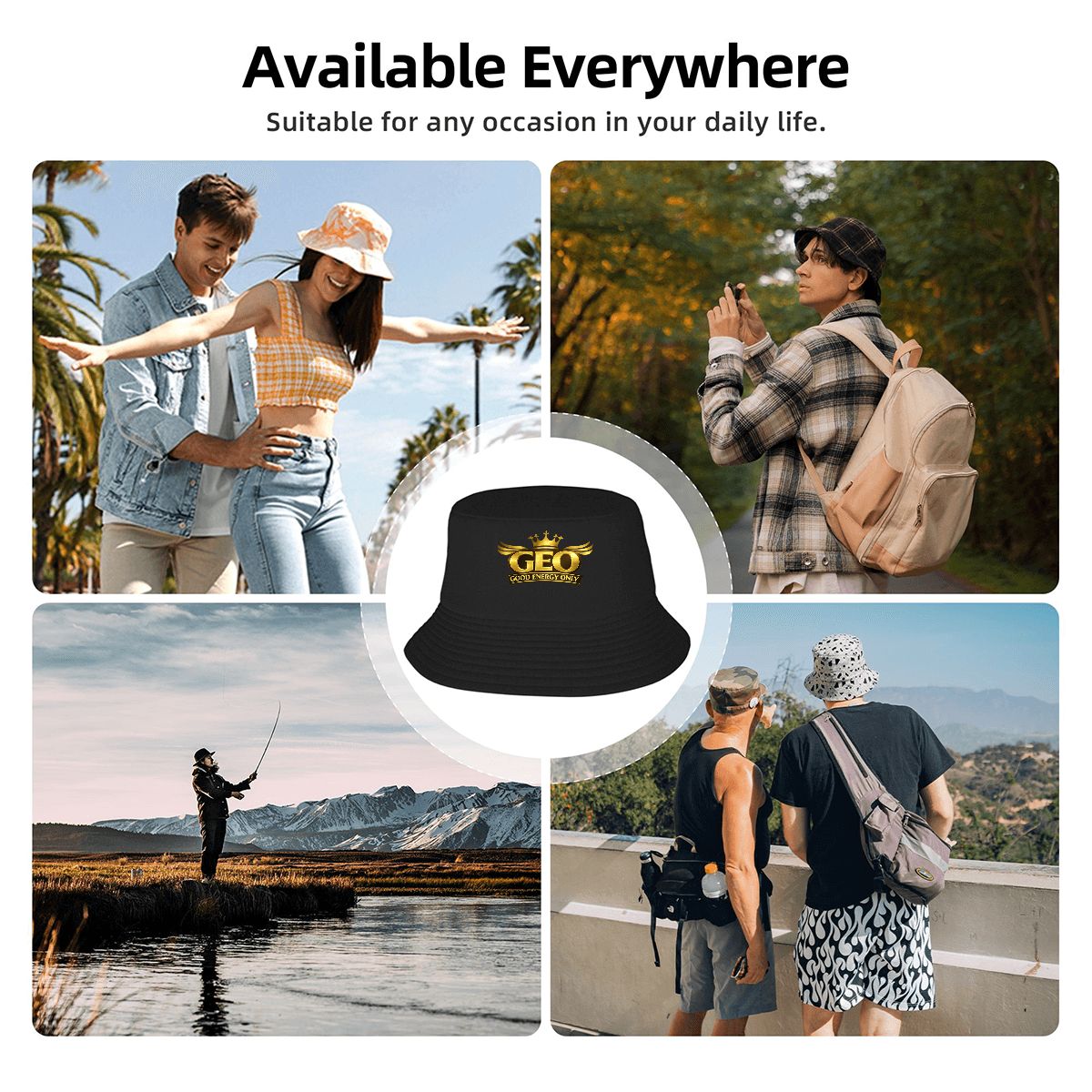 Adult Double-Layer Bucket Hat (Made in USA)